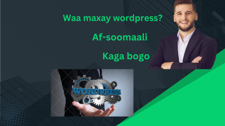 WordPress waa nidaam maarayn maqaallo